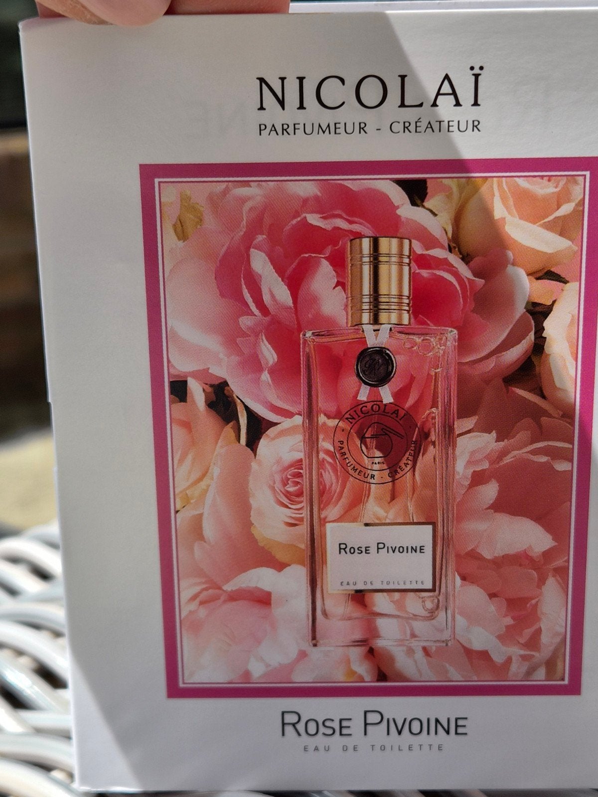 NICOLAÏ Rose Pivoine Eau de Toilette - Sample 1.8ml, Verzenden, Nieuw