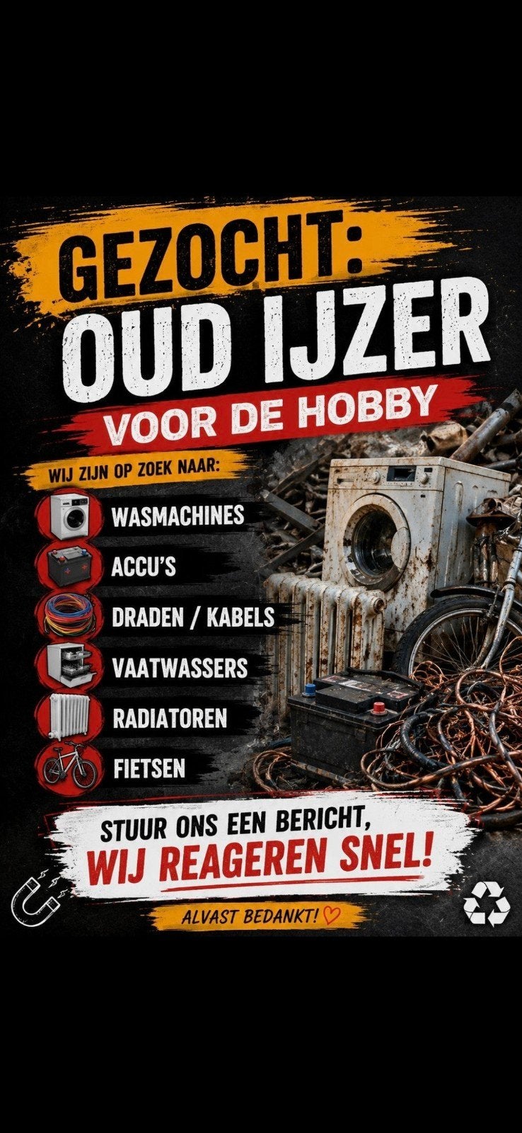 wie wil het kwijt, Ophalen of Verzenden