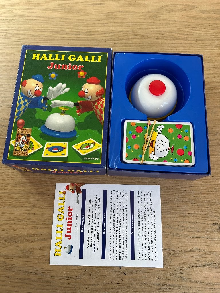 Halli Galli Junior Kaartspel 999 Games (2), Ophalen of Verzenden, Zo goed als nieuw