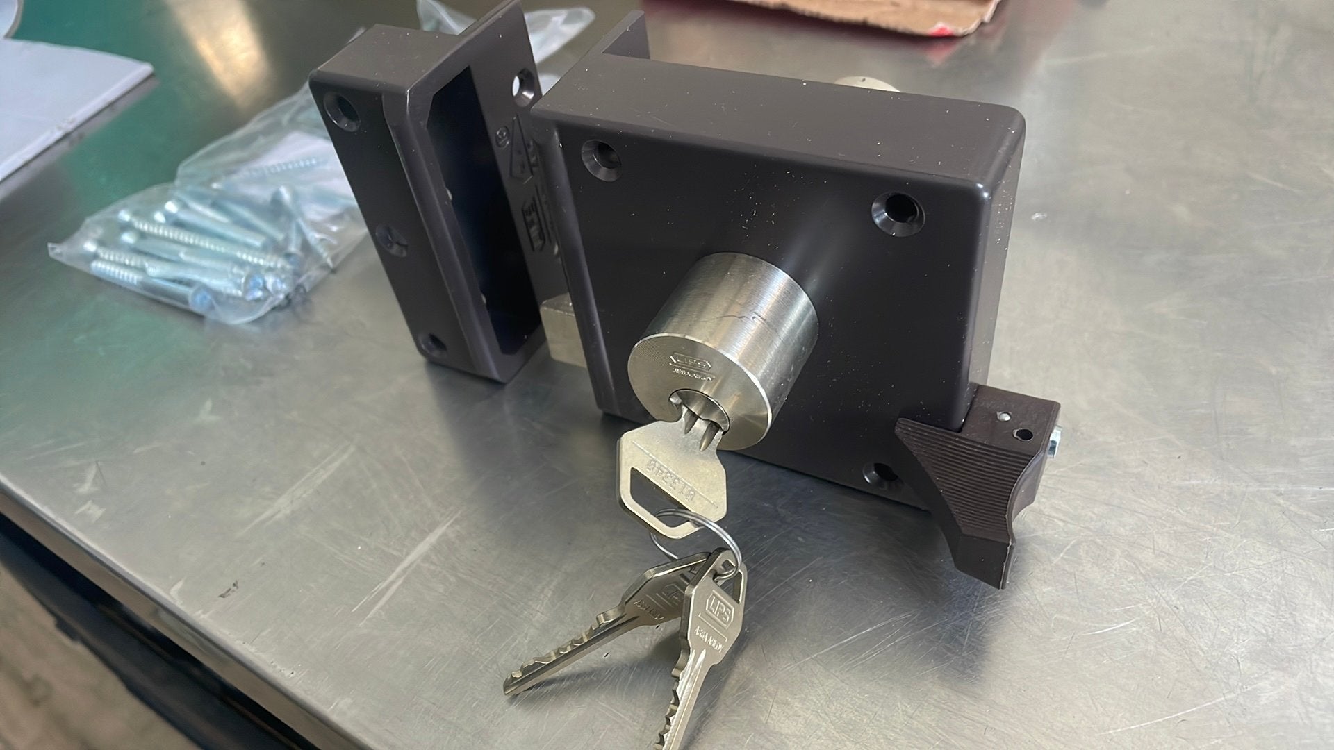 Lips oplegslot skg2 nieuw Links incl 3 sleutels 1753-2, Ophalen of Verzenden, Nieuw, Slot