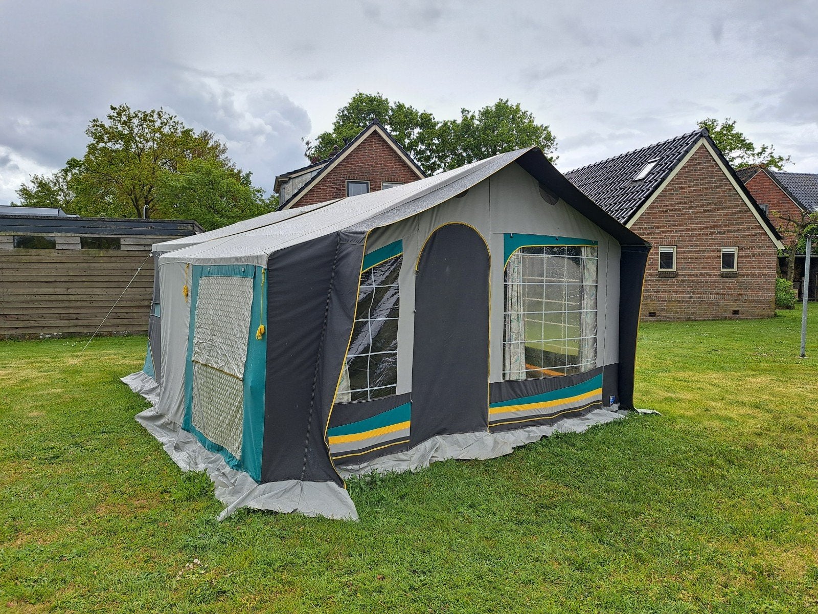 vouwwagen, Caravans en Kamperen, Tenten, Ophalen, Gebruikt