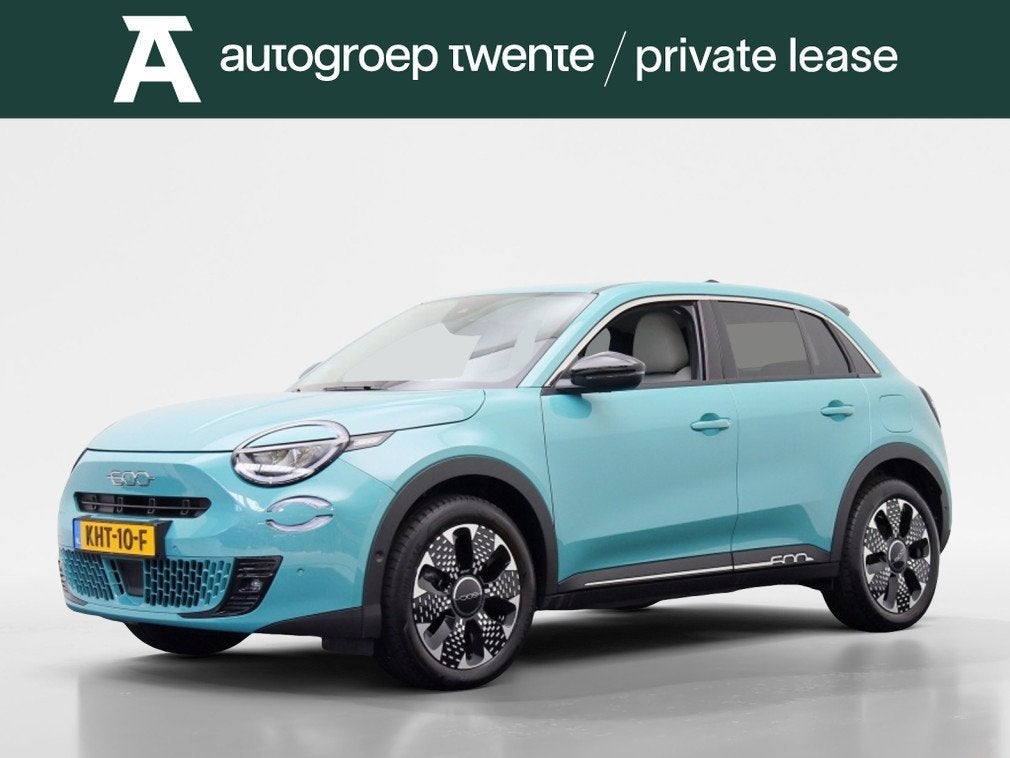 Fiat 600E La Prima 54 kWh | Private lease 519pm | Leder inte, Auto's, Fiat, Automaat, 0 cilinders, Gebruikt, 157 pk