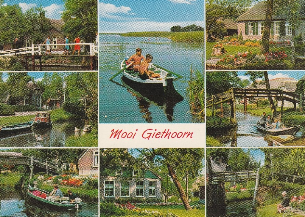 GIETHOORN Mooi Giethoorn, Verzenden, 1960 tot 1980, Gelopen, Overijssel