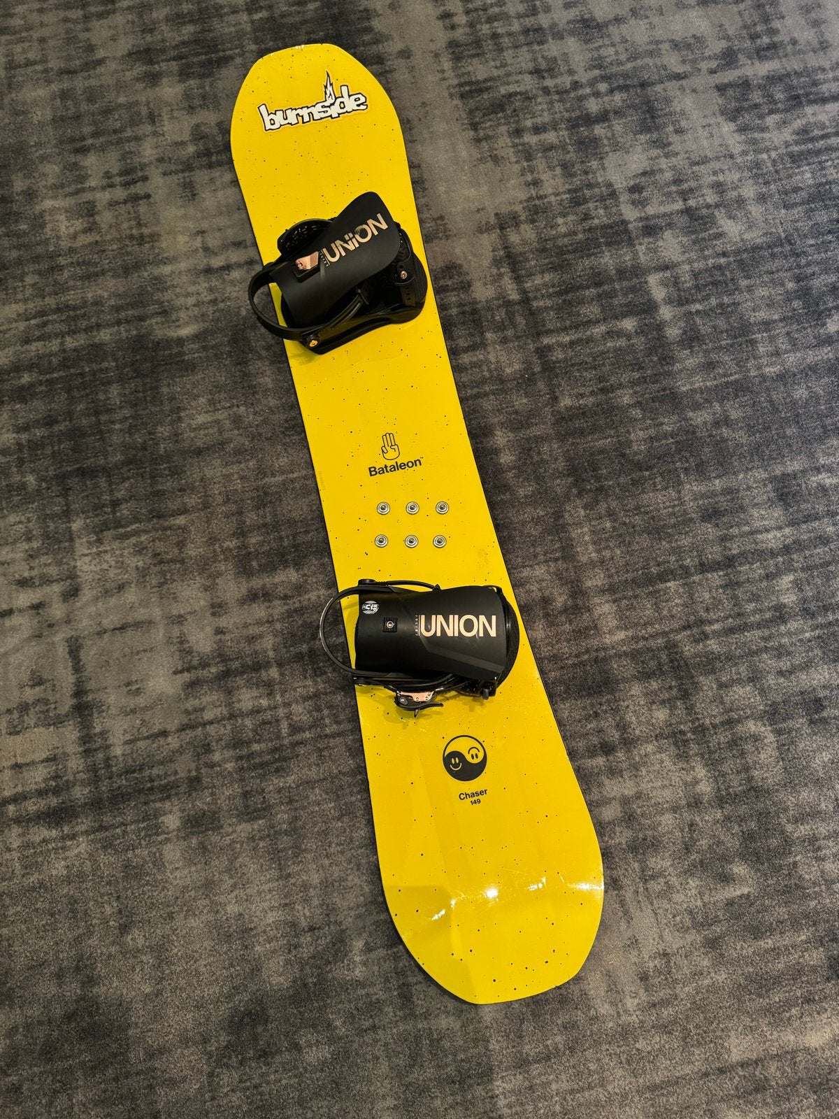 Bataleon Chaser 149 Snowboard met Union bindingen, Ophalen, Zo goed als nieuw, Board