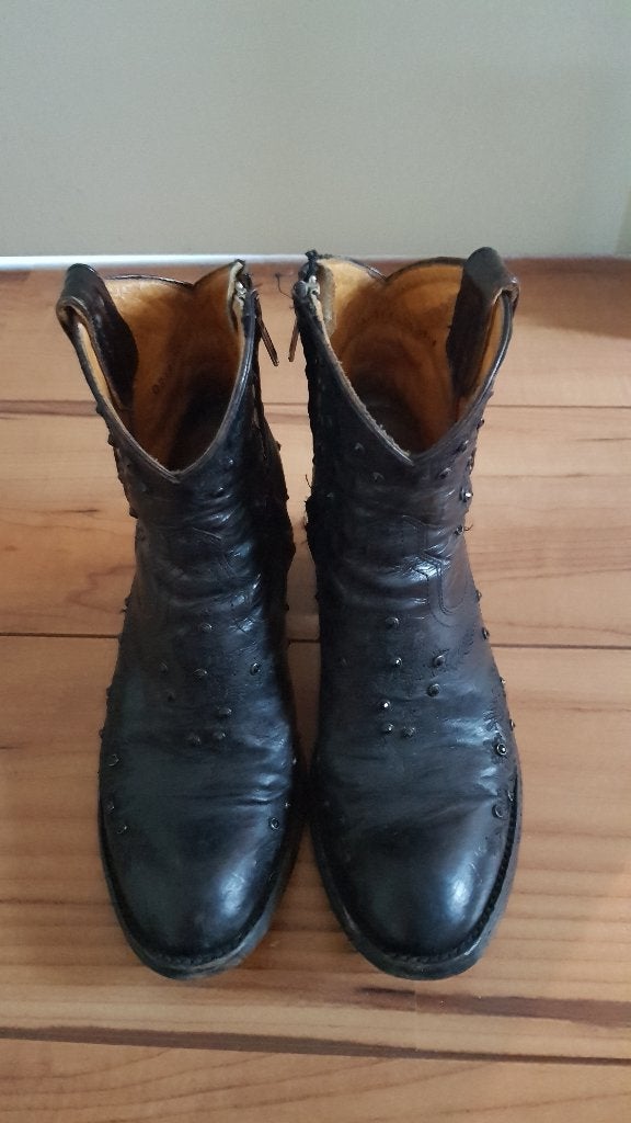 Mexicana cowboy bohemian boots 36, Zwart, Lage of Enkellaarzen, Ophalen of Verzenden, Zo goed als nieuw