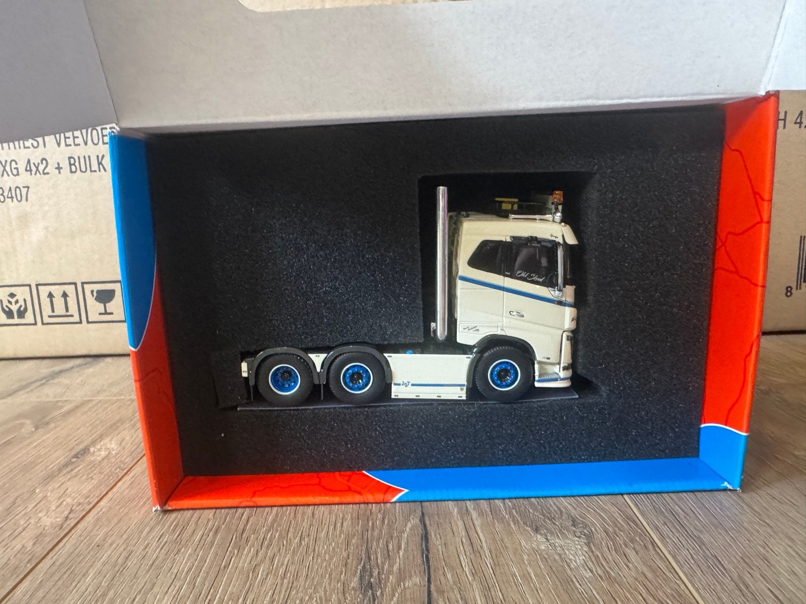 Tekno JGT Gerard Kolstein Beilen vrachtwagen model, Hobby en Vrije tijd, Overige merken, 1:50 of kleiner, Nieuw, Ophalen of Verzenden