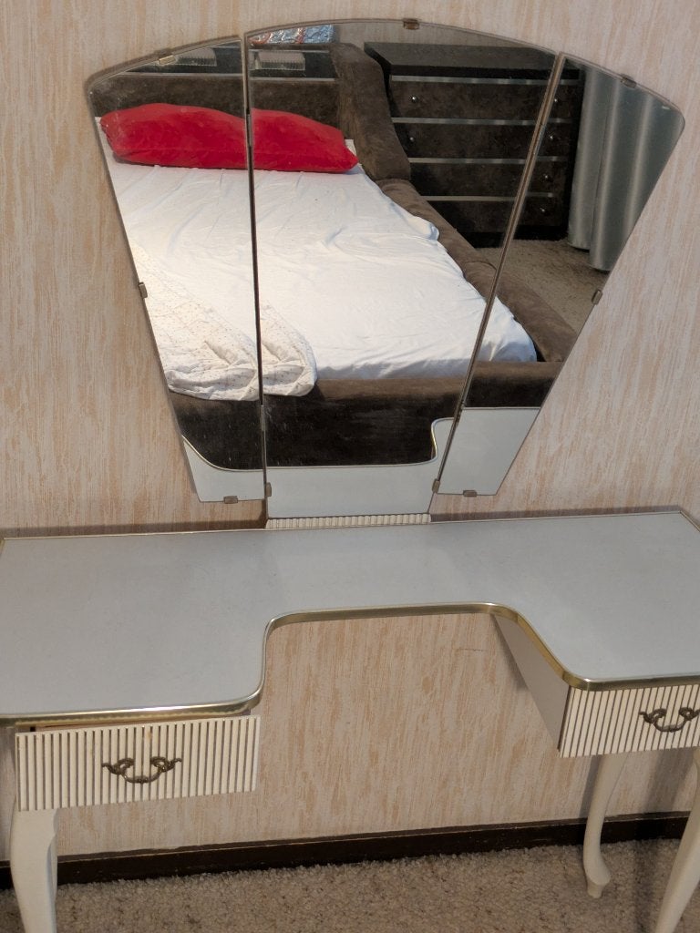 Kaptafel jaren "60, Ophalen, Gebruikt, 50 tot 100 cm, Minder dan 100 cm
