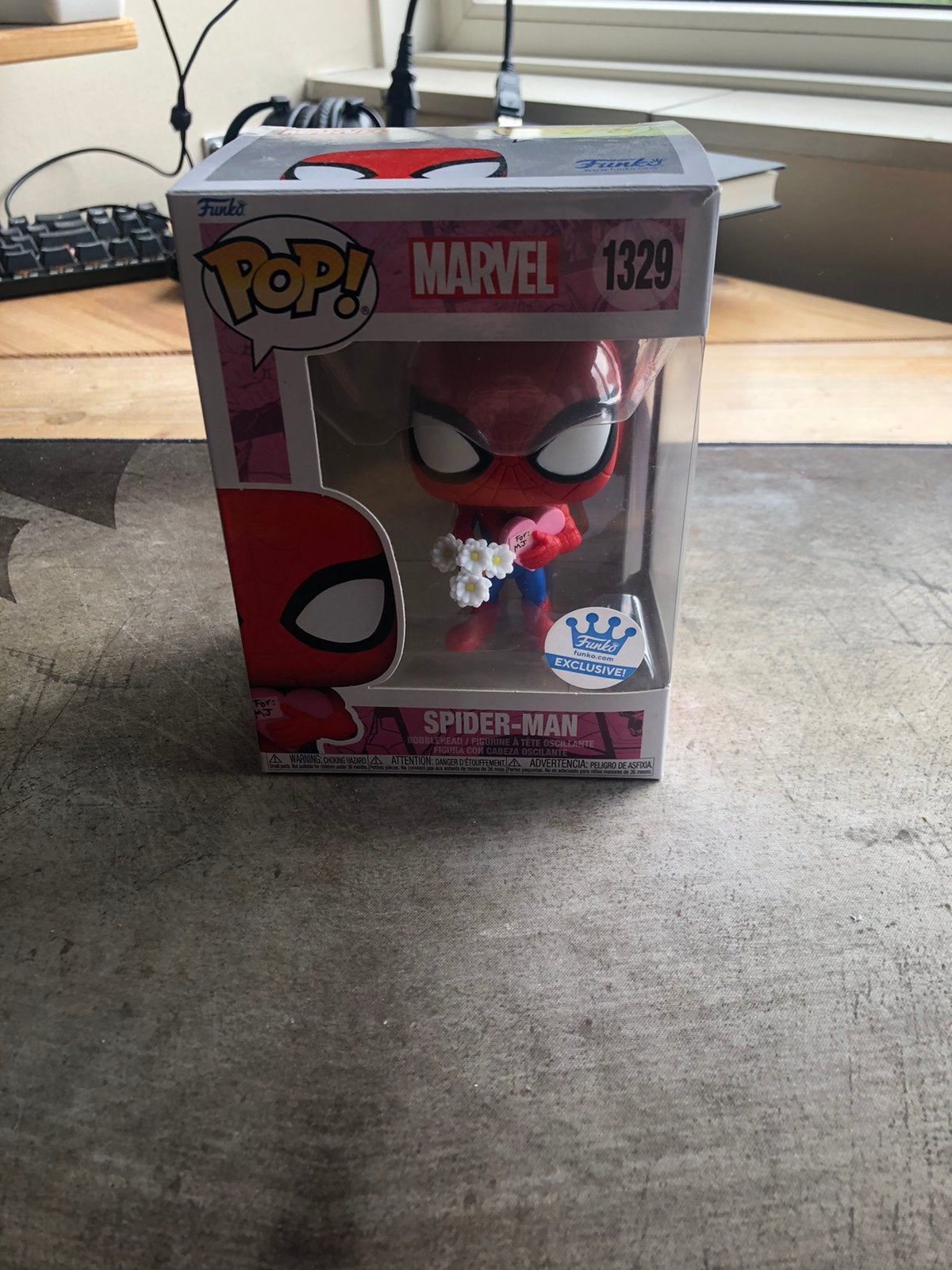 Spiderman 1329 funko pop Valentines edition, Kinderen en Baby's, Speelgoed | Actiefiguren, Ophalen of Verzenden, Nieuw