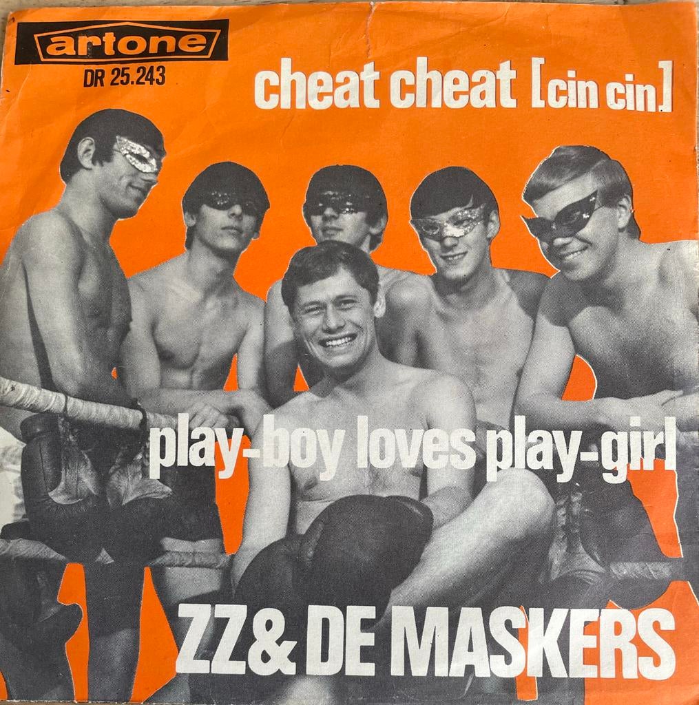 ZZ & De Maskers - Cheat Cheat / Play-Boy Loves Play-Girl, Ophalen of Verzenden, Zo goed als nieuw, Overige formaten