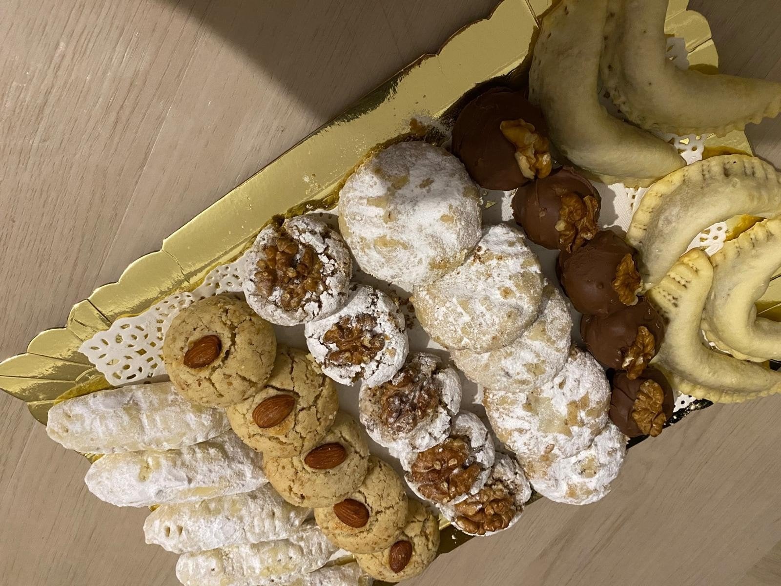 Marokkaanse koekjes, Diversen, Ophalen