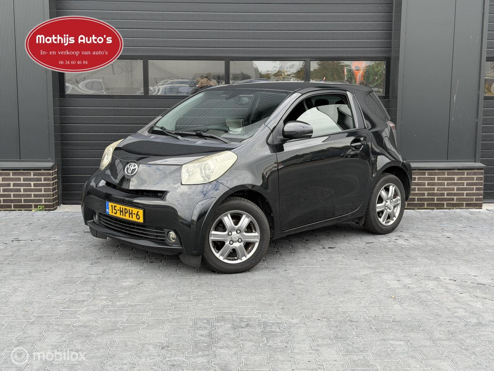 Toyota iQ 1.0 VVTi Comfort Climate CarPlay! Dealeronderhoude, 4 stoelen, Origineel Nederlands, Bedrijf, Handgeschakeld