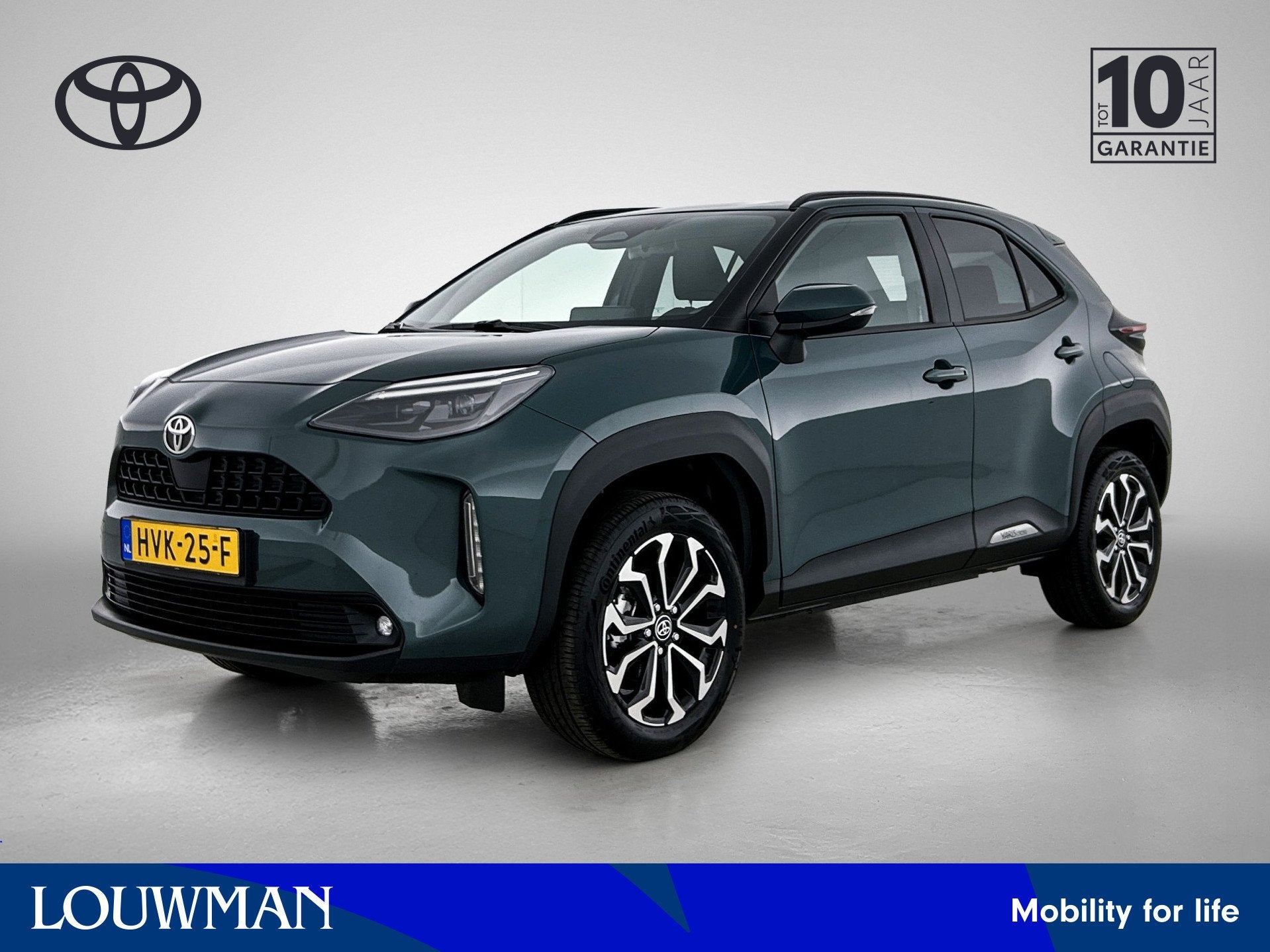 Toyota Yaris Cross 1.5 Hybrid 115 First Edition (bj 2025), Auto's, 12 maanden, Stof, Gebruikt, 116 pk