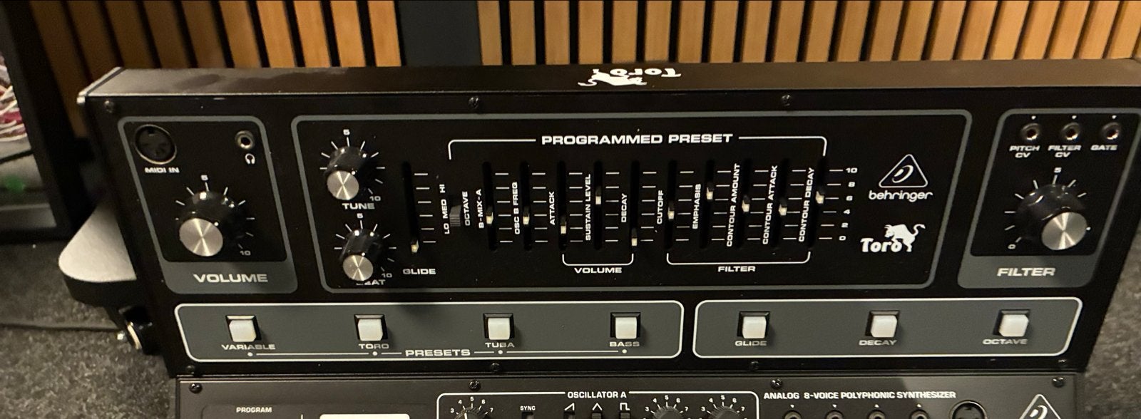 Behringer Toro Synthesizer Module, Muziek en Instrumenten, Ophalen, Zo goed als nieuw, Overige merken