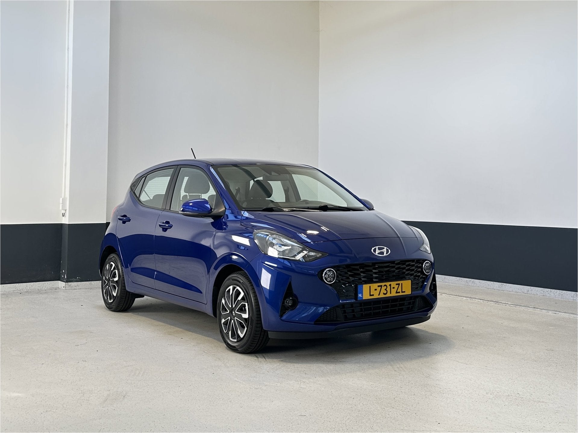 Hyundai I10 1.0 Comfort Smart 5-zits Automaat| NL | 1 Eig |A, Auto's, Hyundai, Stof, Gebruikt, 899 kg, Blauw