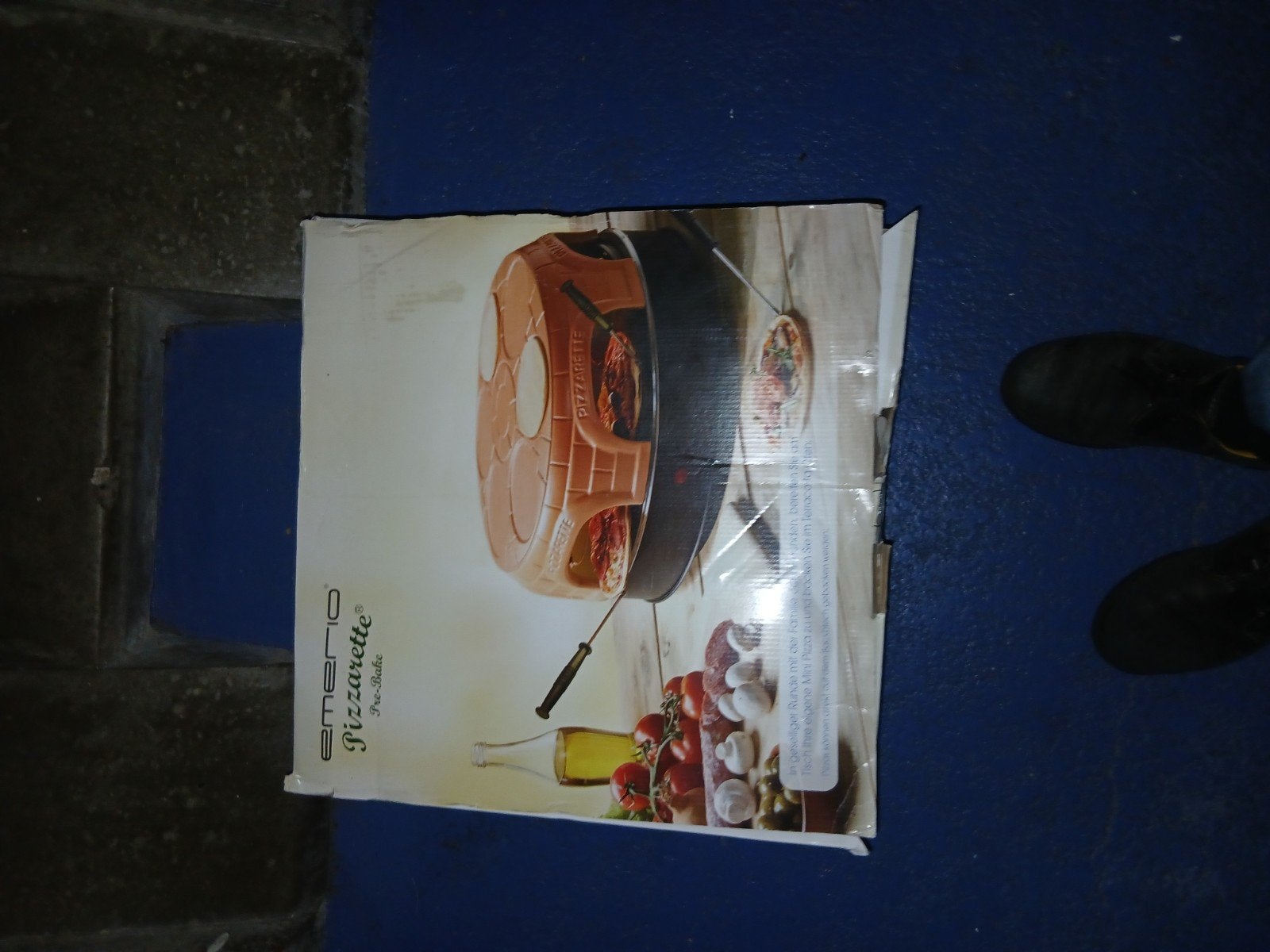 Emerio Pizzarette Pizzaoven - Zo goed als nieuw, Ophalen, Zo goed als nieuw, Emerio