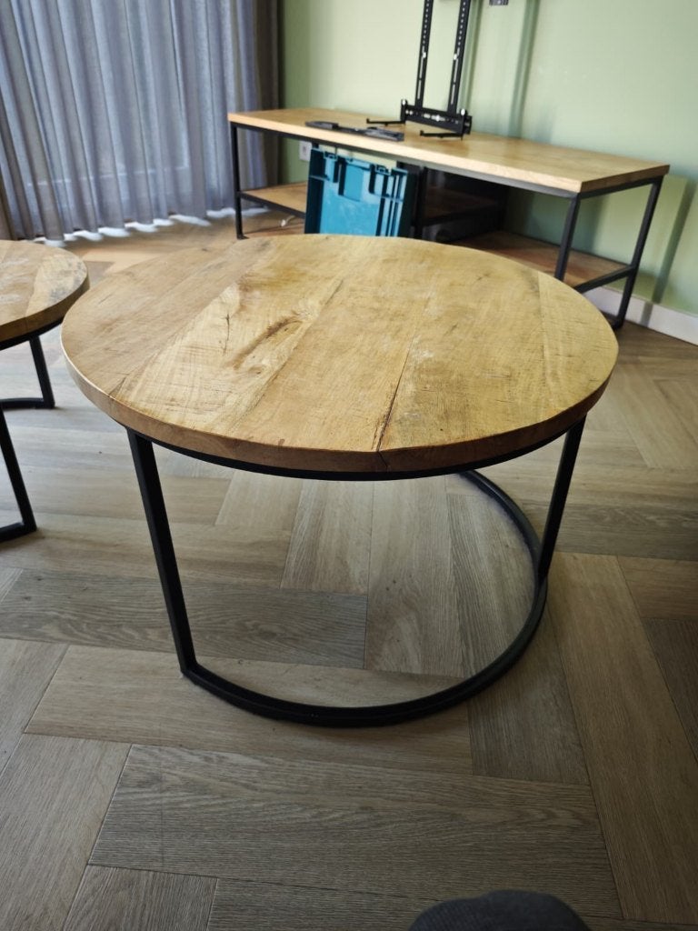 Salontafelset, Ophalen, Zo goed als nieuw, Rechthoekig, 50 tot 100 cm
