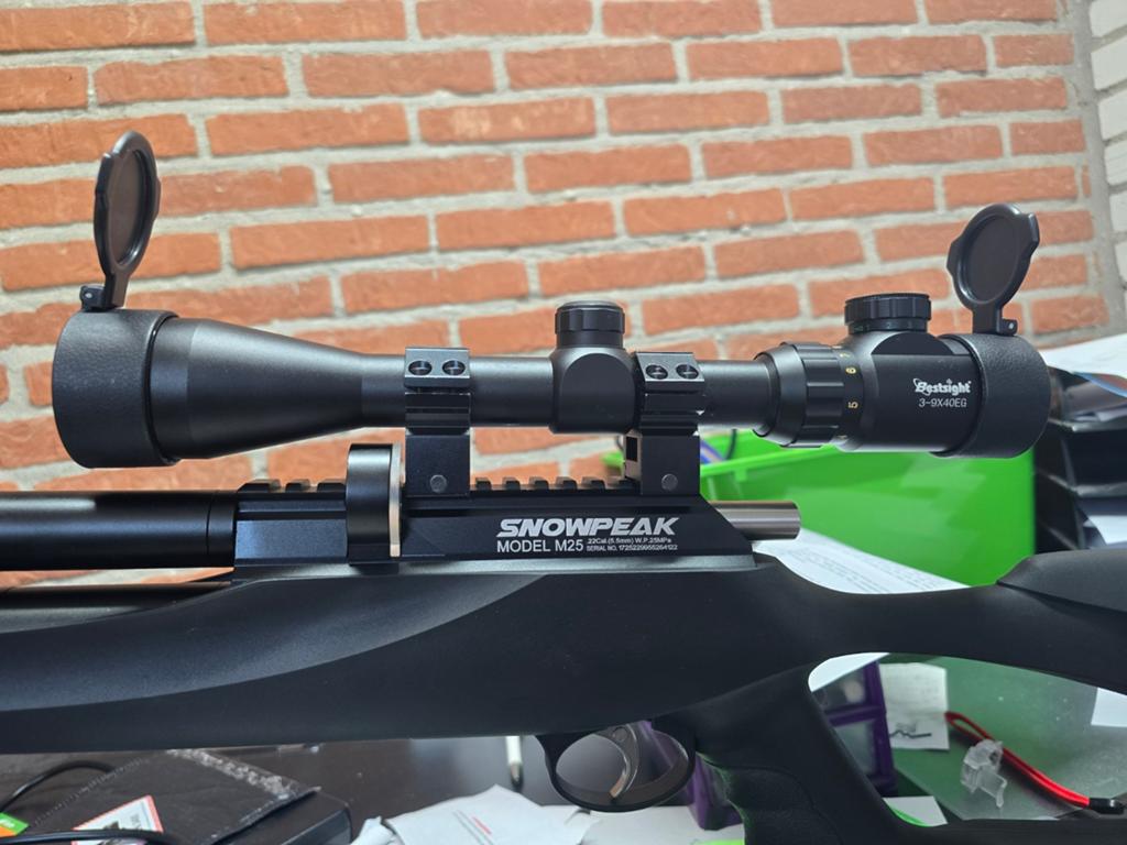 Luchtbuks richtkijker scope 3-9x40 EG, Ophalen of Verzenden, Zo goed als nieuw