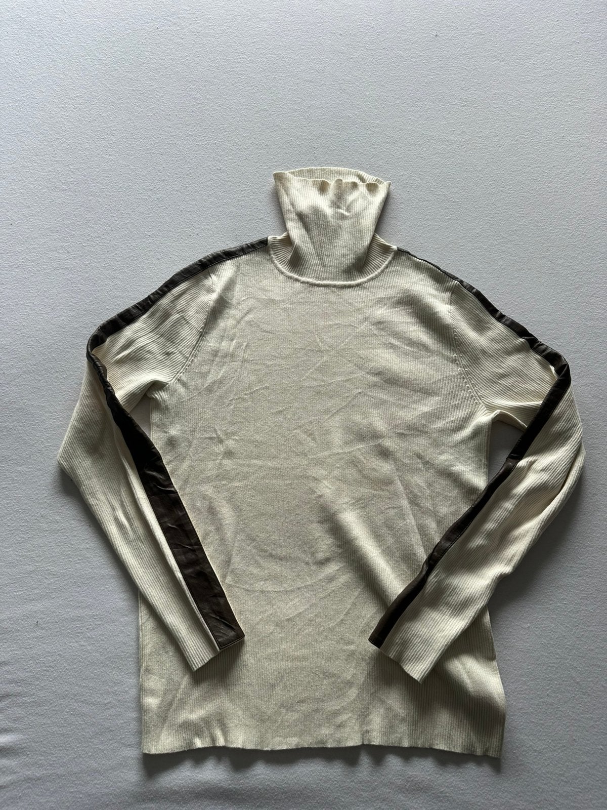 Crème gekleurde coltrui van Ralph Lauren - maat XL, Ophalen of Verzenden, Zo goed als nieuw, Maat 46/48 (XL) of groter, Beige