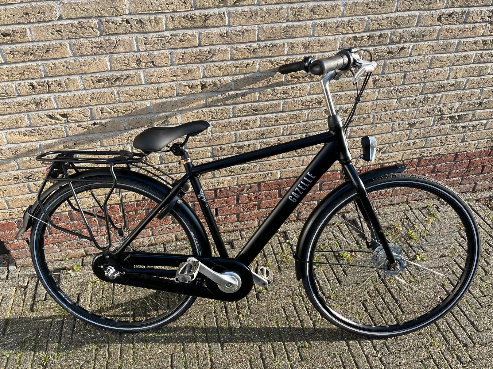 Gazelle Esprit kleine heren grote jongensfiets met 3 versn, Ophalen, Gebruikt, Versnellingen, 49 tot 53 cm
