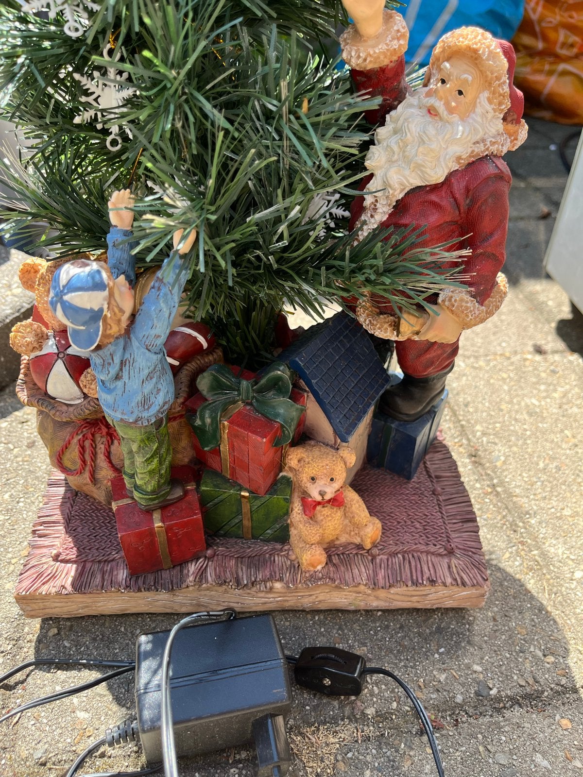 Kerst boom met figuren 50cm hoogte, Ophalen
