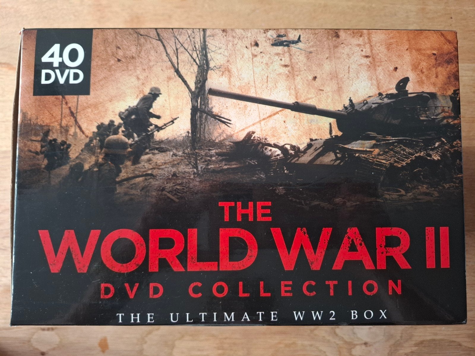 World War II DVD Collection - The Ultimate WW2 Box (40 DV, Cd's en Dvd's, Ophalen, Oorlog of Misdaad, Nederlands, Duits