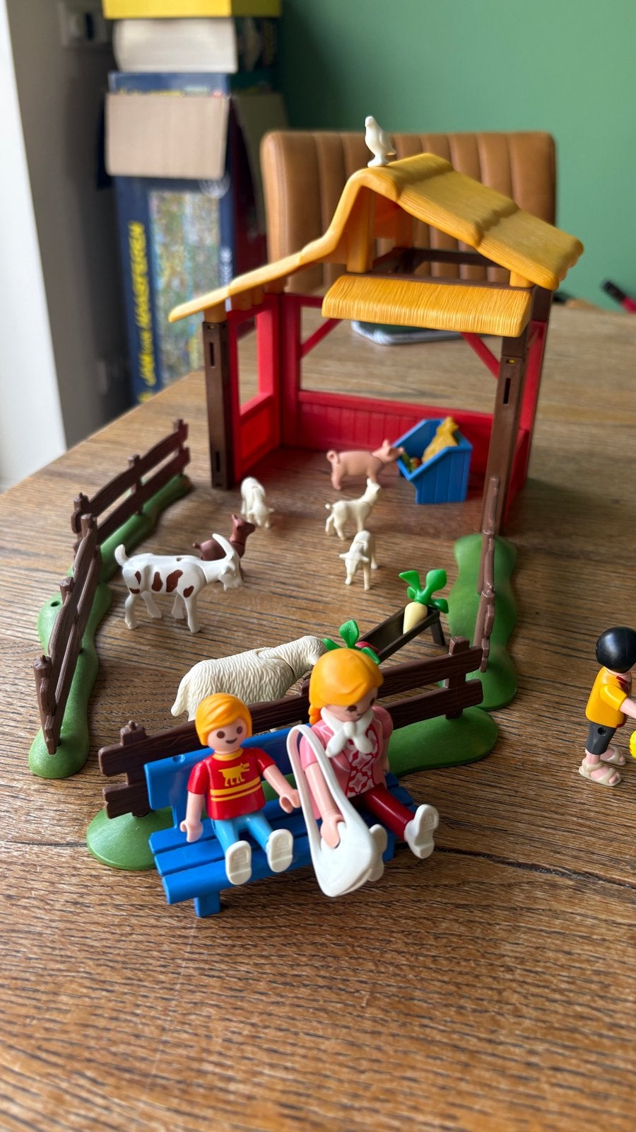 Playmobil Boerderij en Vijver Set met Dieren en Figuren, Ophalen, Gebruikt, Jongen of Meisje