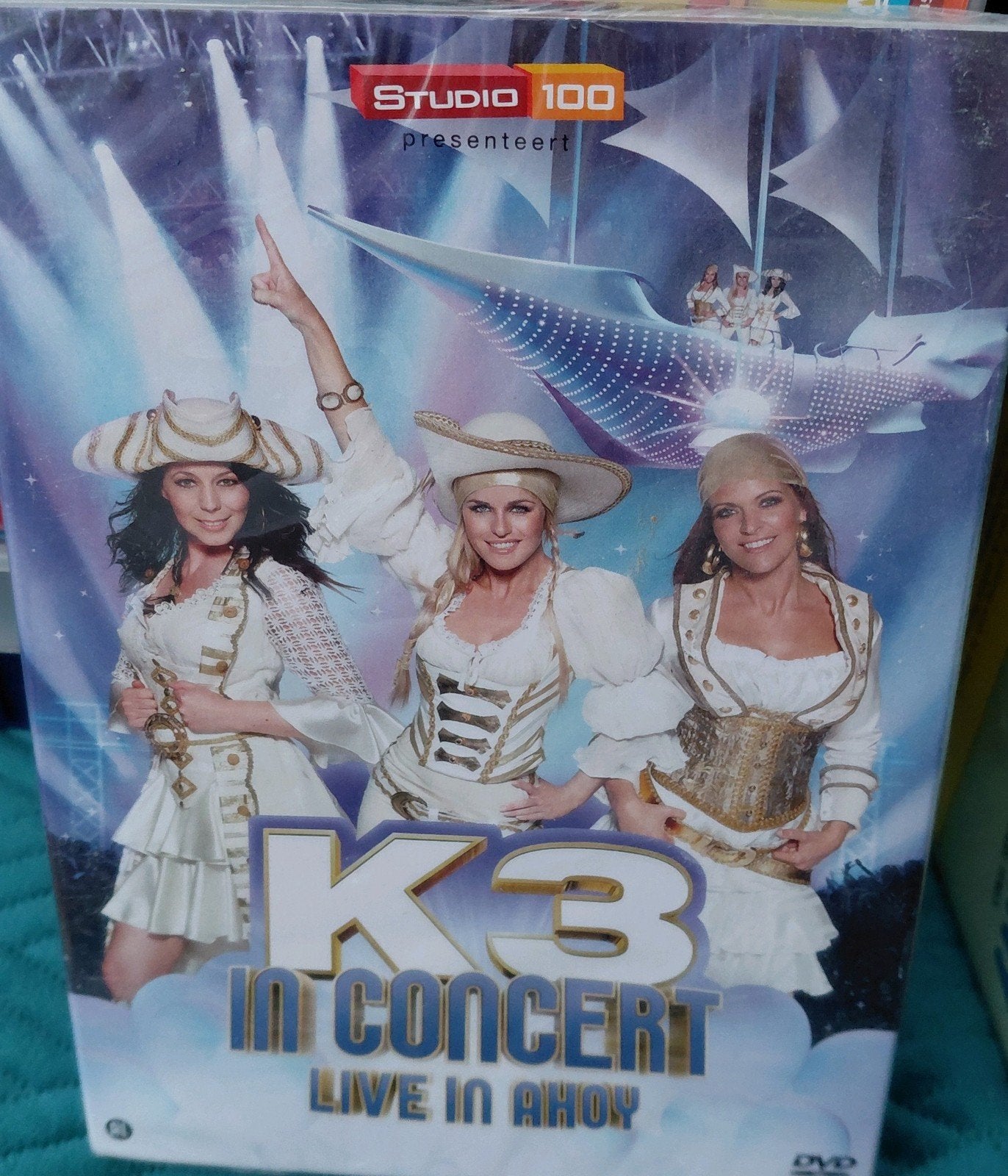 K3 in Concert Live in Ahoy DVD - Studio 100 nieuw geseald, Cd's en Dvd's, Show, Gebruikt, Alle leeftijden, Familie