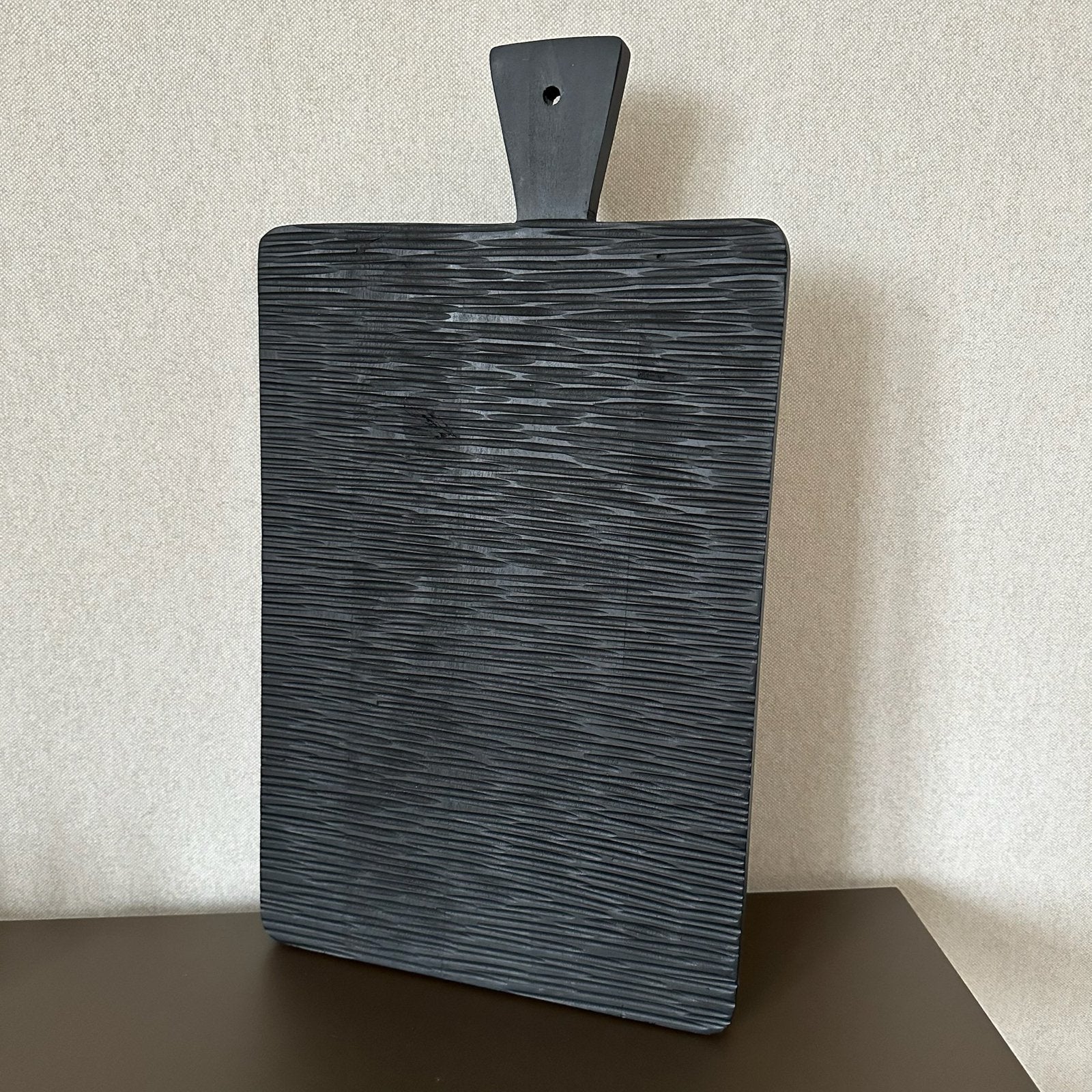 Jens living borrelplank, zwart, dienblad, snijplank, hout, Huis en Inrichting, Keuken | Keukenbenodigdheden, Ophalen of Verzenden