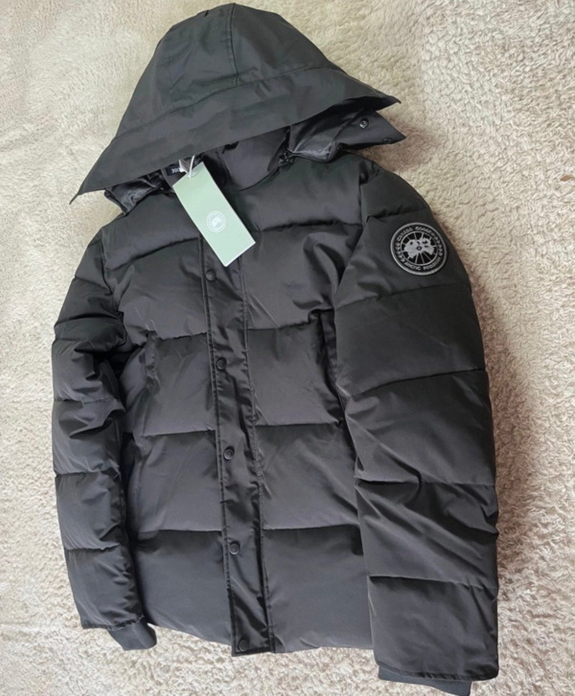 Canada Goose Puffer Jas Zwart - Maat M, Ophalen of Verzenden, Nieuw, Maat 52/54 (L), Zwart