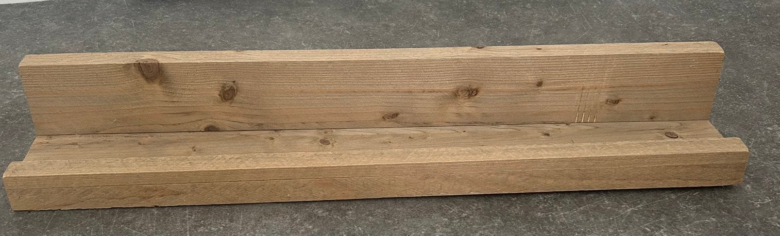 Stoere 3 cm dikke steigerhouten plank, Doe-het-zelf en Verbouw, Hout en Planken, Ophalen, 25 tot 50 mm, Zo goed als nieuw, Plank