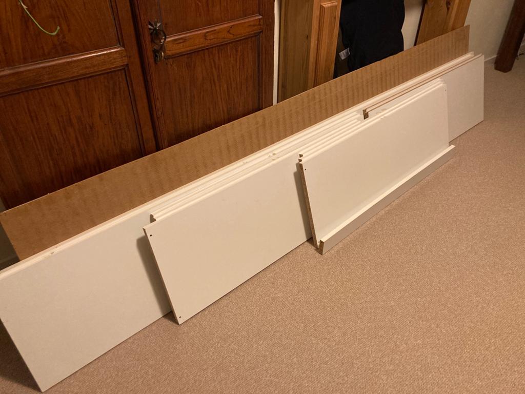 Pax kast wit, 35 cm diep met 5 legplanken, Huis en Inrichting, Kasten | Wandmeubels, Ophalen, Met plank(en), Gebruikt, 200 cm of meer