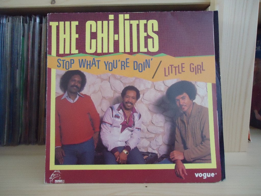 7" Single Chi-Lites - Stop What You're Doin' / Little Girl, Gebruikt, Verzenden, 7 inch, Pop