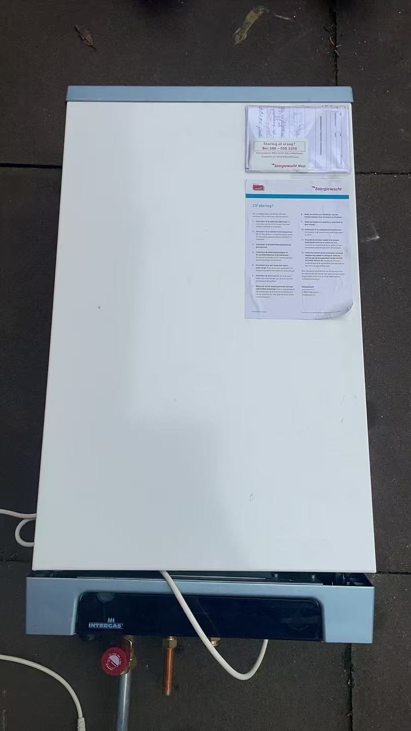 Intergas Kombi Kompakt HR CV-ketel CW4 - Goed onderhouden, Ophalen, Gebruikt, Cv-ketel of Combi-ketel, Hoog rendement (Hr)