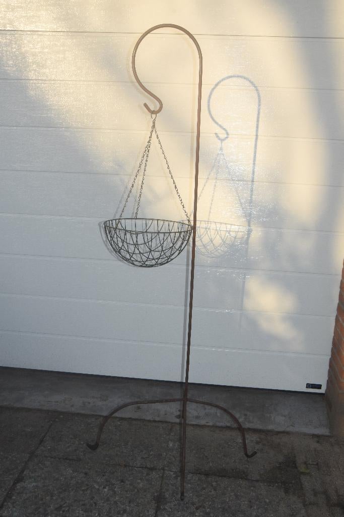 Herdershaak + Hanging Basket Tuinsteker 180 cm, Tuin en Terras, Ophalen, Gebruikt