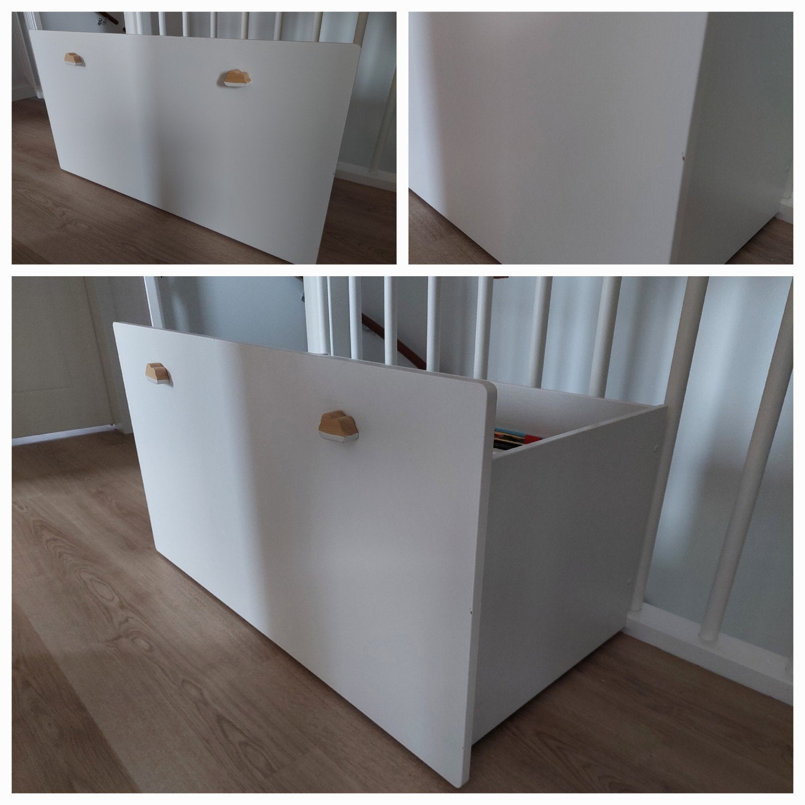 Ikea Smastad (speelgoed)kist, Ophalen