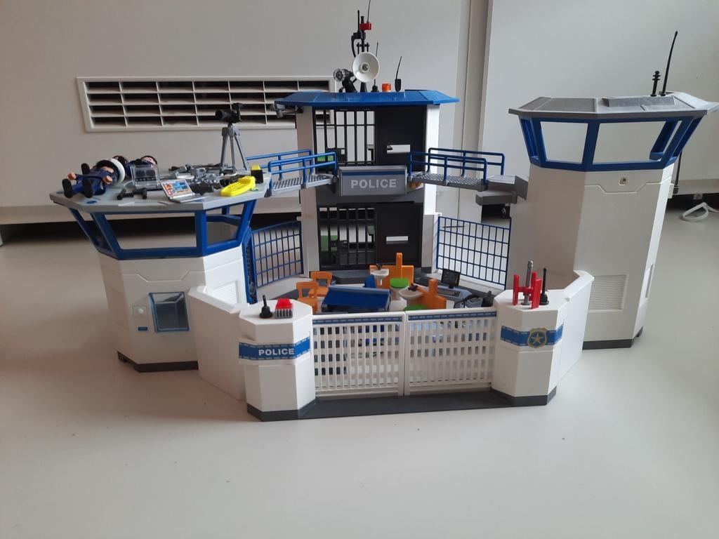 Playmobil City Action Politiebureau 6872/6919 (Gebruikt), Ophalen, Gebruikt, Complete set