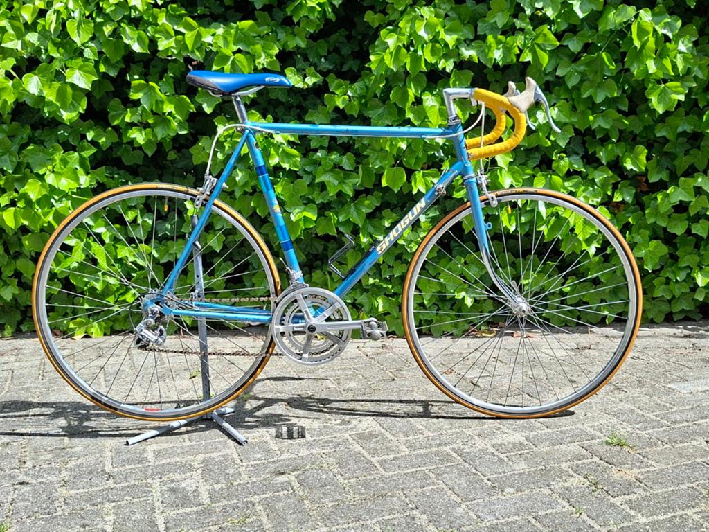 Vintage Shogun Racefiets maat 58cm, 28 inch, Gebruikt, Velgrem, 57 tot 61 cm