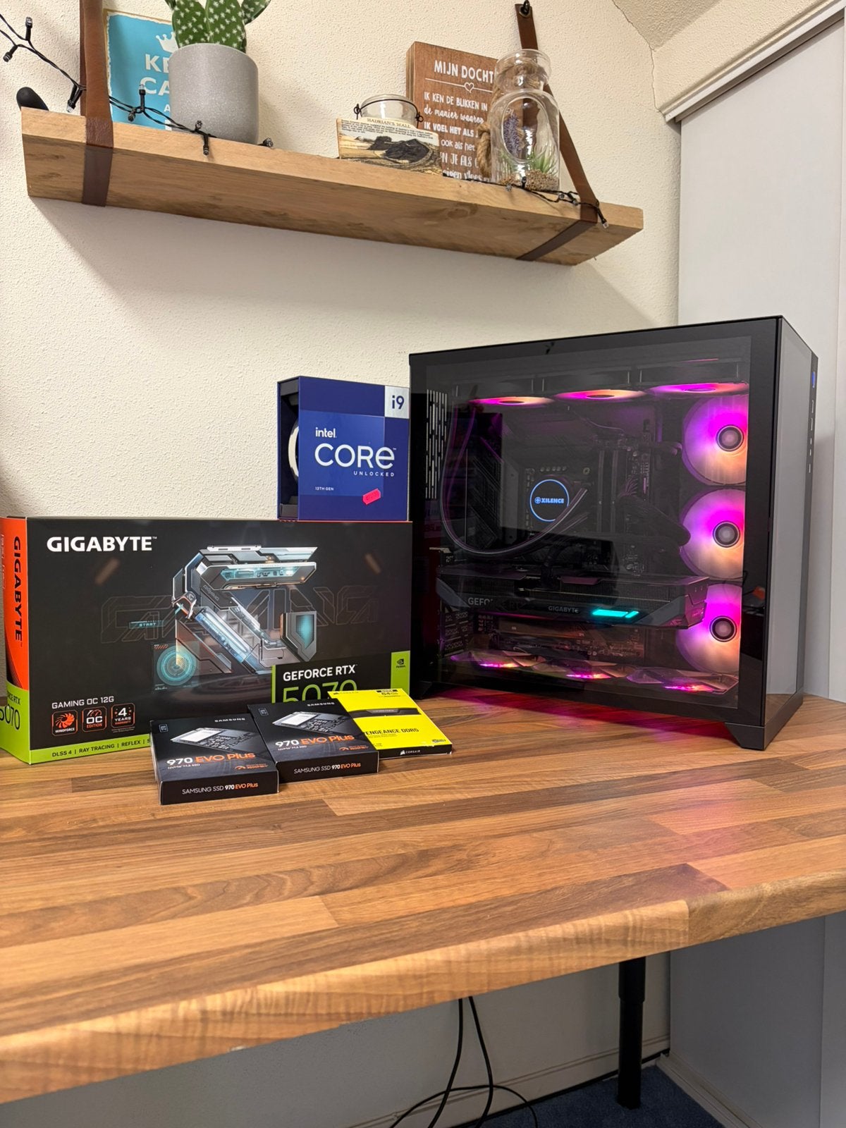 Game pc - I9 13900K | RTX 5070 | 64GB DDR5 | 4TB SSD, Ophalen, 64 GB of meer, Virtual Reality, Zo goed als nieuw
