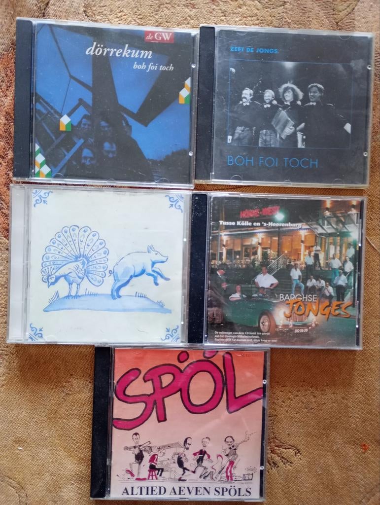 Boh Foi Toch, Spöl en Barghse Jongens cd's, Cd's en Dvd's, Verzenden, Gebruikt, Europees