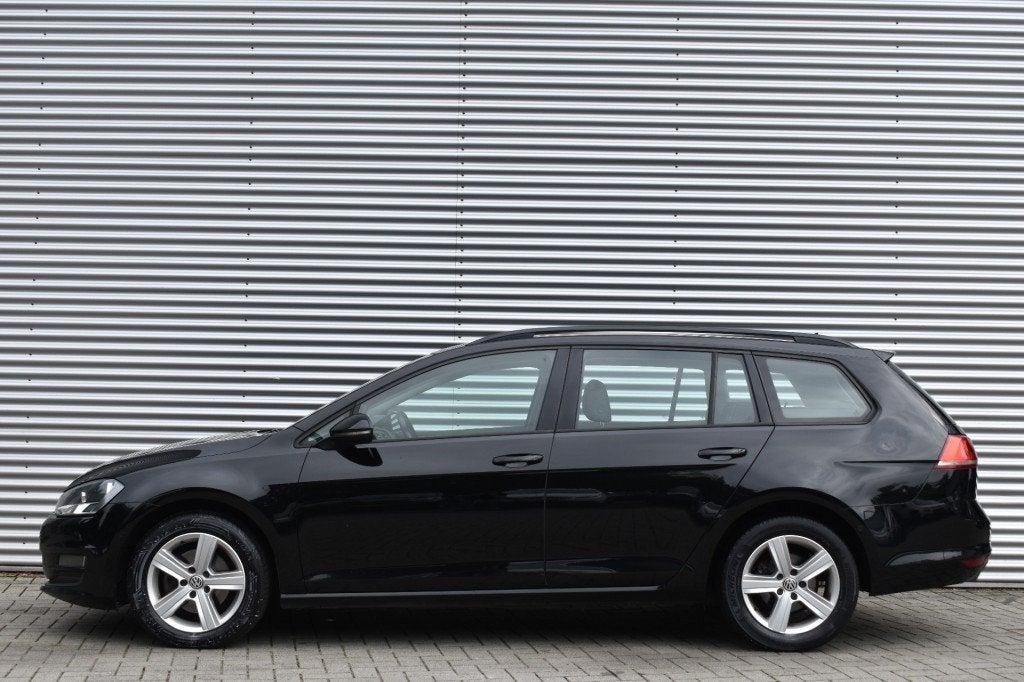 Volkswagen GOLF VARIANT 1.6 TDI DSG7 HIGHLINE / MEENEEM/EXPO, Auto's, 4 cilinders, 700 kg, Zwart, Diesel