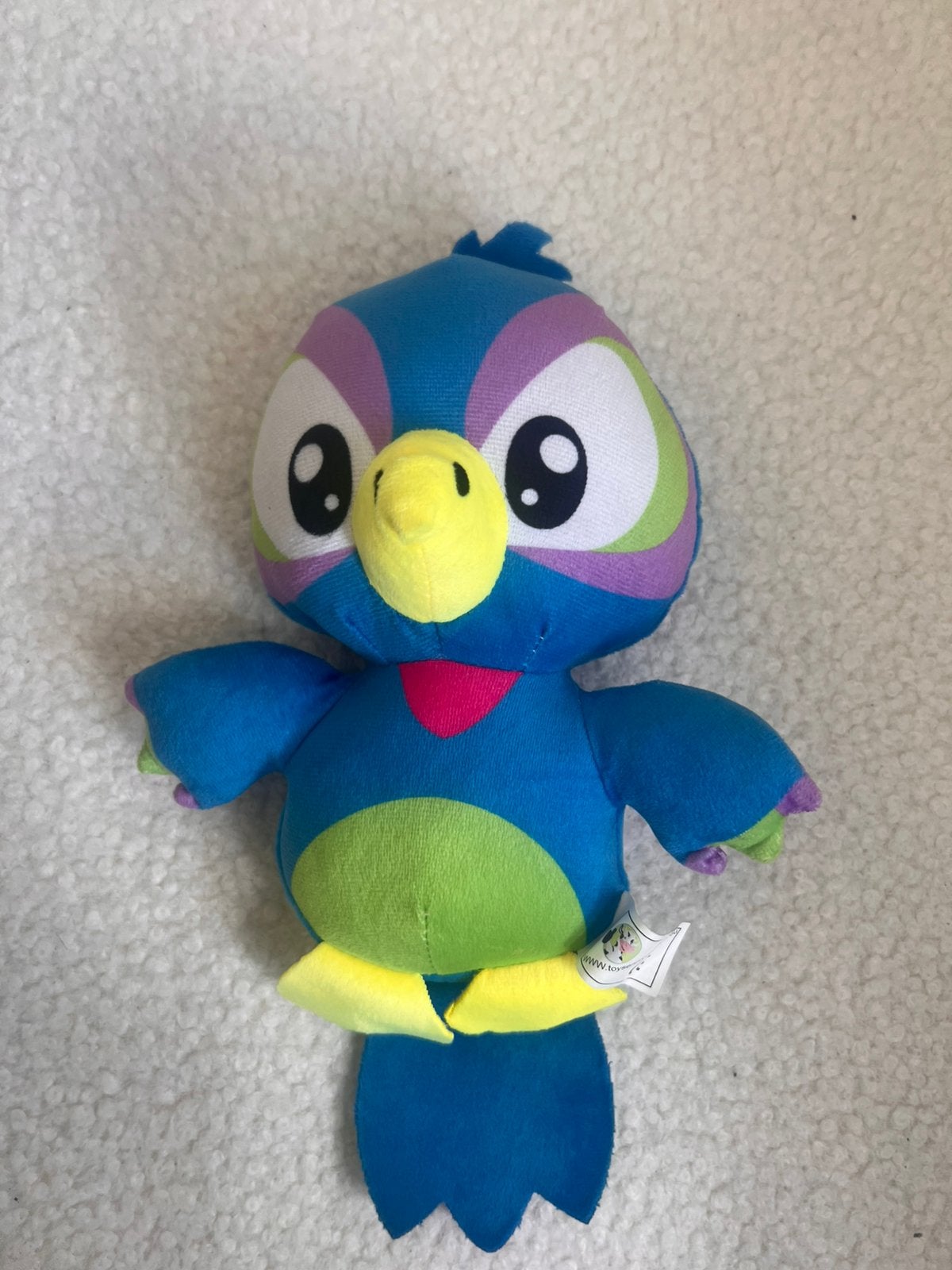 Papegaai knuffel, Ophalen of Verzenden, Zo goed als nieuw, Overige typen