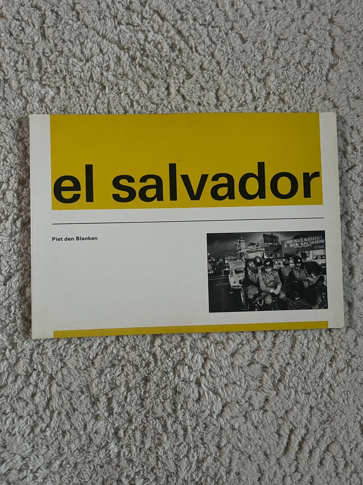 Piet den Blanken – El Salvador | Fotoboek, Ophalen of Verzenden, Gelezen, Fotografen