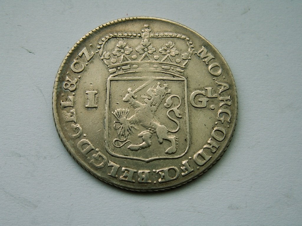 GELDERLAND.  1 Gulden - 1763, Postzegels en Munten, Munten | Nederland, 1 gulden, Vóór koninkrijk, Verzenden, Zilver