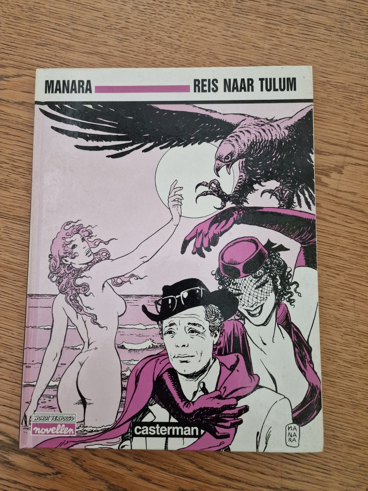 Manara - Reis naar Tulum - Stripboek, Boeken, Ophalen of Verzenden