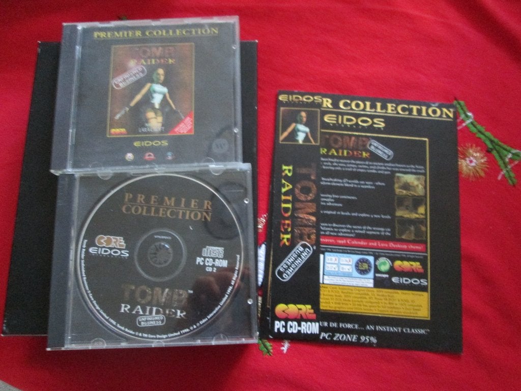 Tomb raider Unfinished Business Premier collection in doos, Spelcomputers en Games, Games | Pc, Vanaf 18 jaar, 1 speler, Zo goed als nieuw