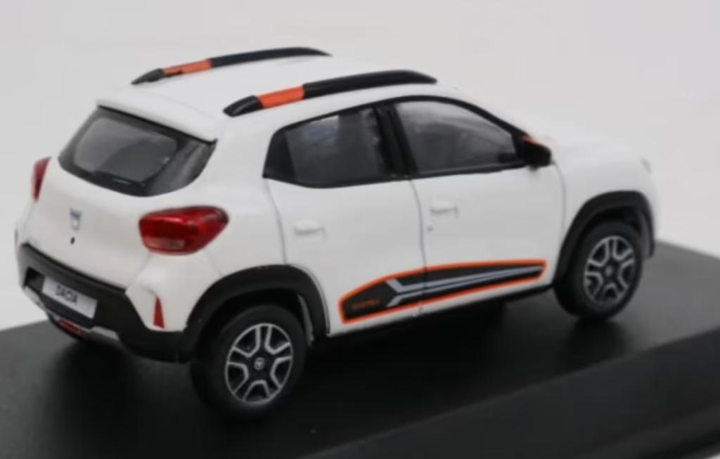 DACIA SPRING COMFORT PLUS 2022 WIT 1/43 Norev ref. 509062, Verzenden, Nieuw, Auto, Norev