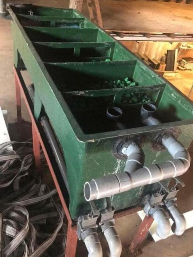 vijver 6 kamerfilter laag model, Ophalen, Gebruikt, Vijverfilter