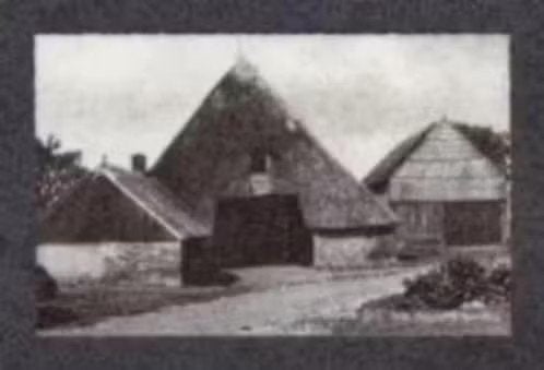 Grolloo Oude Saksische Boerderij (2)., Ophalen of Verzenden, 1960 tot 1980, Ongelopen, Drenthe