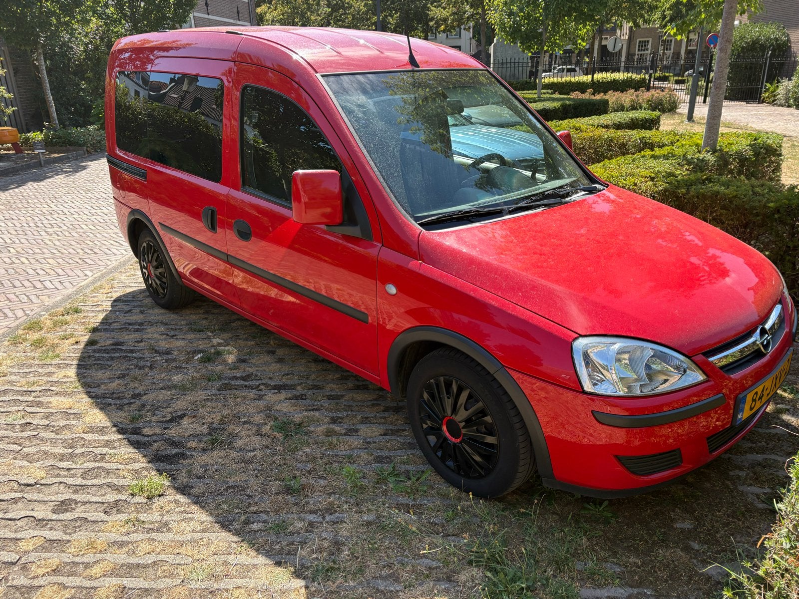 Opel Combo 1.4 Tour 2009 Rood, Auto's, Opel, Voorwielaandrijving, Stof, Origineel Nederlands, Handgeschakeld