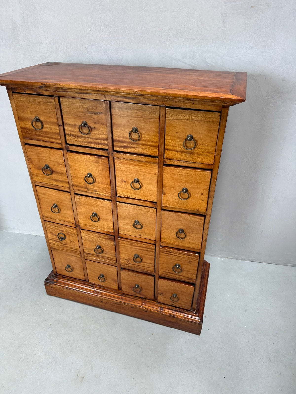 Vintage Ladenkast / Apothekerskast met 20 Lades, Ophalen of Verzenden, X, X, X